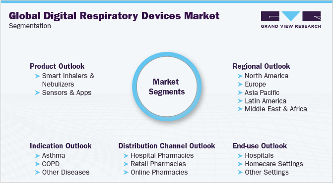 全球数字呼吸设备市场细分